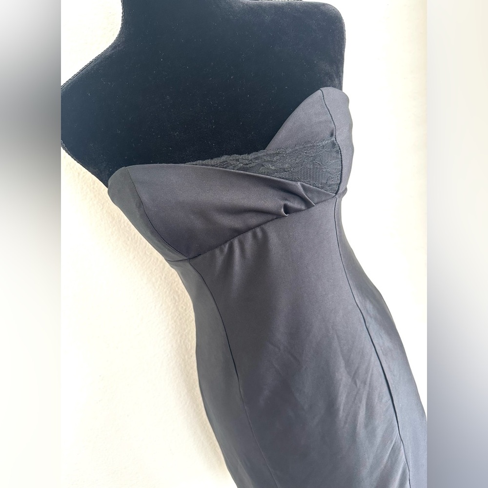 SATIN COCKTAIL DRESS - Picture 2 of 9